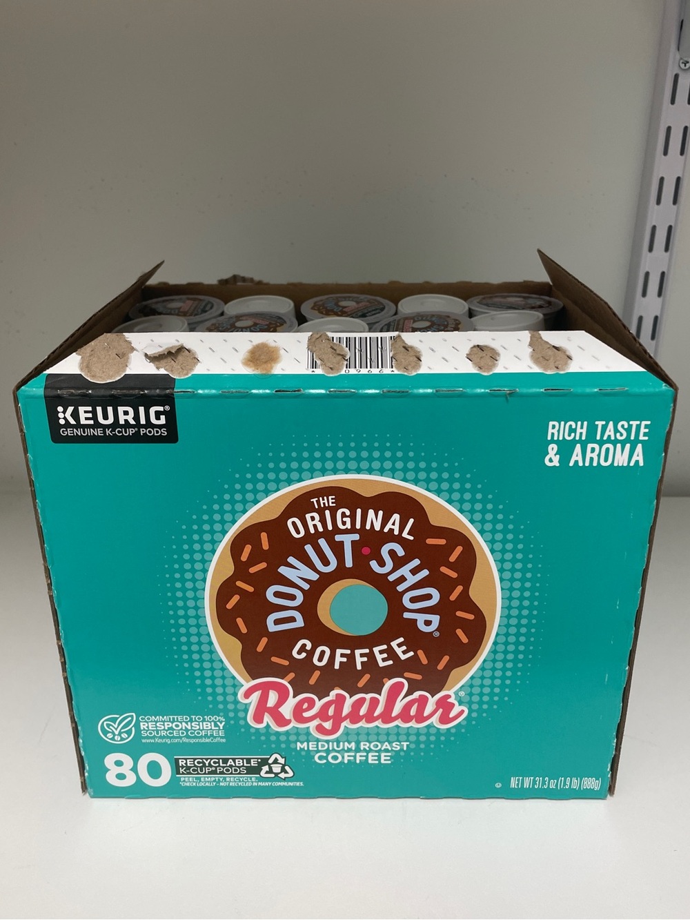 ☕️ Keurig Donut Shop Coffee Regular K-Cups (80 Pods) ☕️